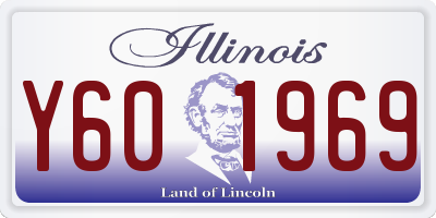 IL license plate Y601969