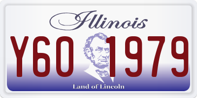IL license plate Y601979