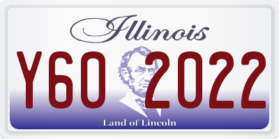 IL license plate Y602022
