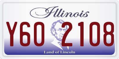 IL license plate Y602108