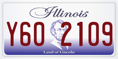 IL license plate Y602109
