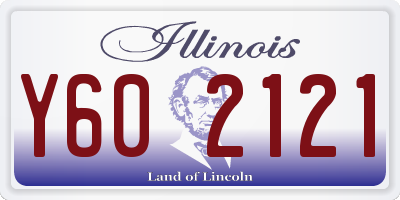 IL license plate Y602121