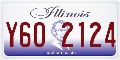 IL license plate Y602124