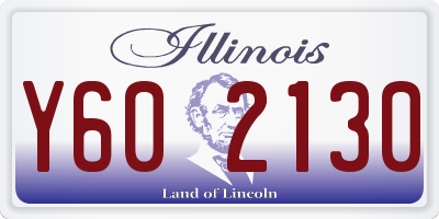 IL license plate Y602130