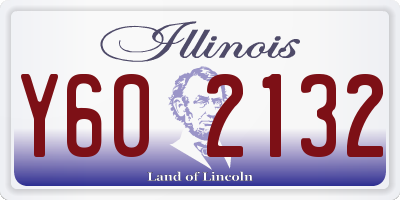 IL license plate Y602132