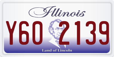 IL license plate Y602139