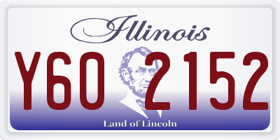 IL license plate Y602152