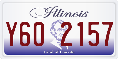 IL license plate Y602157