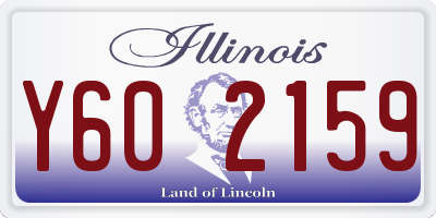 IL license plate Y602159