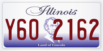 IL license plate Y602162