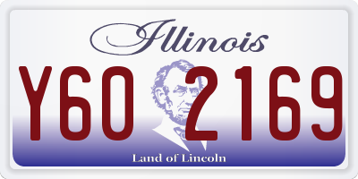 IL license plate Y602169