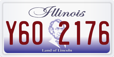 IL license plate Y602176