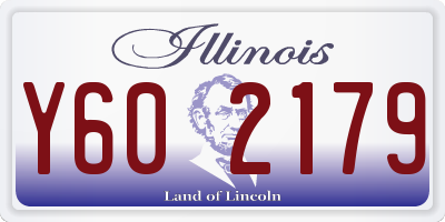 IL license plate Y602179