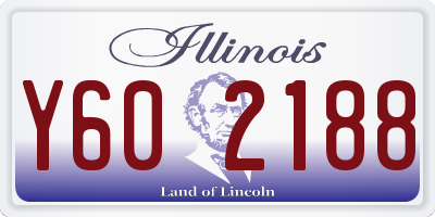 IL license plate Y602188
