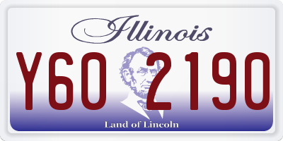 IL license plate Y602190