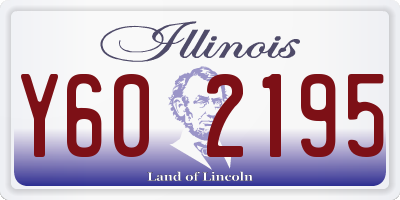 IL license plate Y602195
