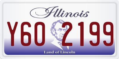IL license plate Y602199