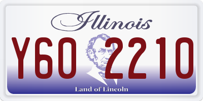 IL license plate Y602210