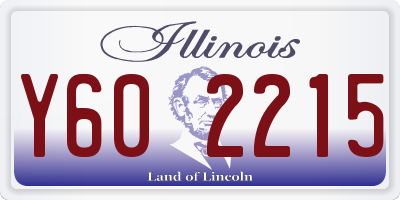 IL license plate Y602215