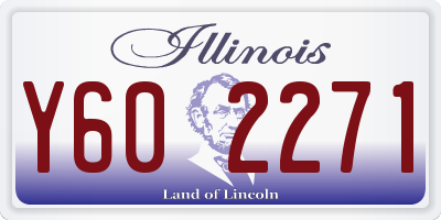 IL license plate Y602271