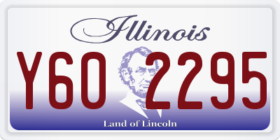 IL license plate Y602295