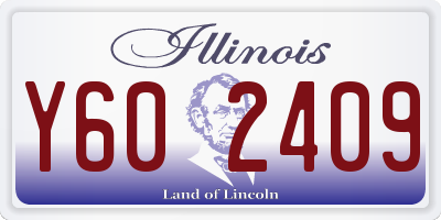 IL license plate Y602409