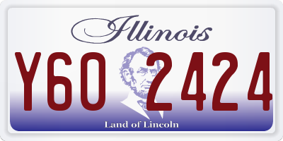 IL license plate Y602424