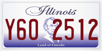 IL license plate Y602512