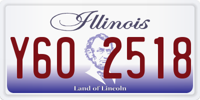 IL license plate Y602518
