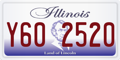 IL license plate Y602520