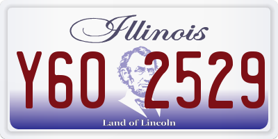 IL license plate Y602529