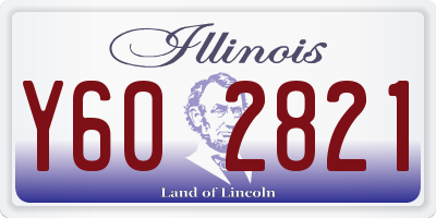 IL license plate Y602821