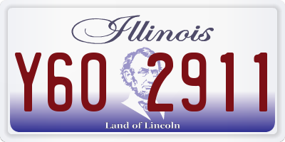 IL license plate Y602911