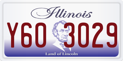 IL license plate Y603029