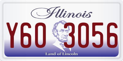 IL license plate Y603056