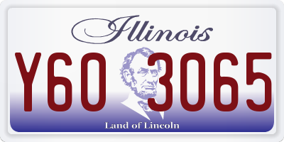 IL license plate Y603065