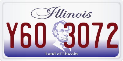 IL license plate Y603072