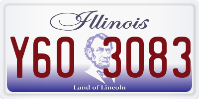 IL license plate Y603083