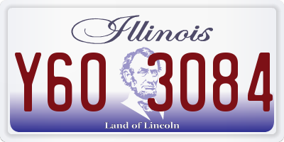 IL license plate Y603084