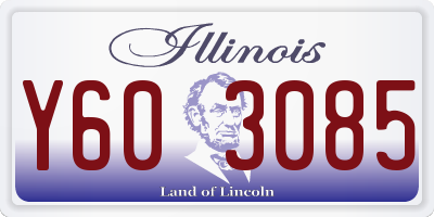 IL license plate Y603085