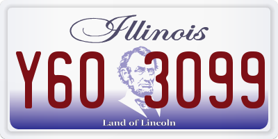 IL license plate Y603099