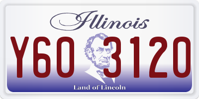 IL license plate Y603120