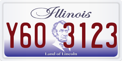 IL license plate Y603123