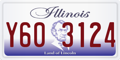 IL license plate Y603124
