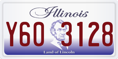 IL license plate Y603128
