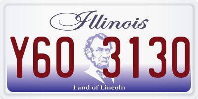 IL license plate Y603130