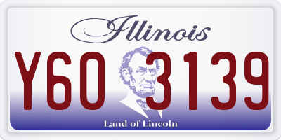 IL license plate Y603139