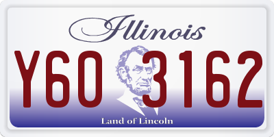 IL license plate Y603162
