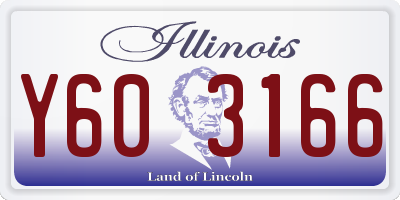 IL license plate Y603166