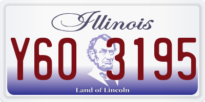 IL license plate Y603195